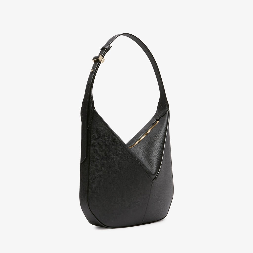 Black Adjustable Everyday Shoulder Bag - Image 5