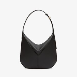 Black Adjustable Everyday Shoulder Bag